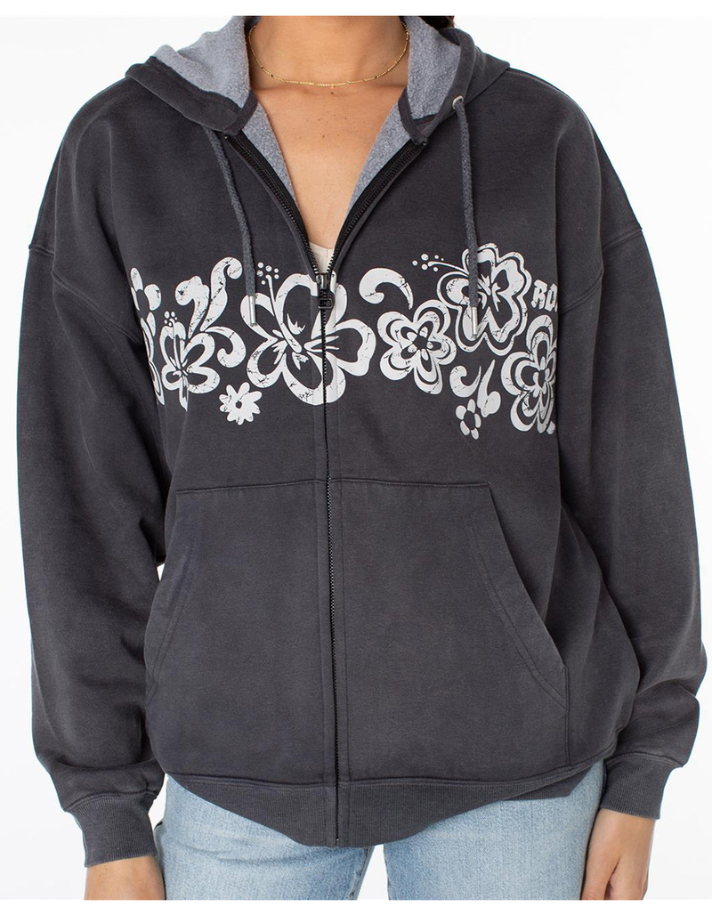 ROXY Lineup Oversize Zip Womens Hoodie image number 2