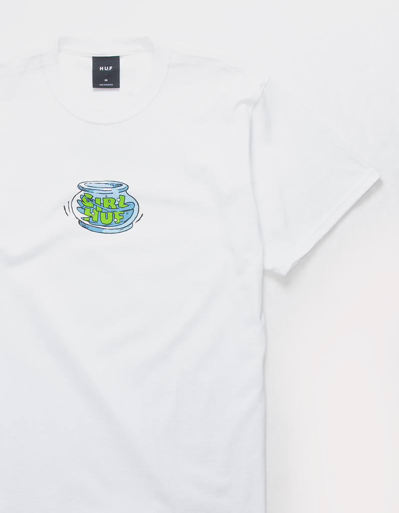 HUF x GIRL Fish Bowl Mens Tee image number 3