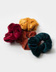 FULL TILT 4 Pack Corduroy Scrunchies image number 1