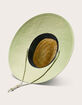 HEMLOCK HAT CO. Pistachio Straw Lifeguard Hat image number 2