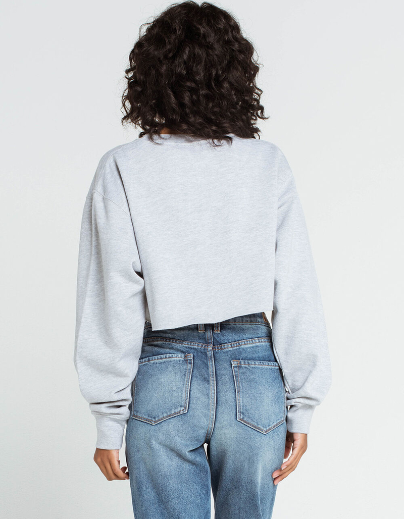 FULL TILT Chicago Womens Crop Sweatshirt image number 2