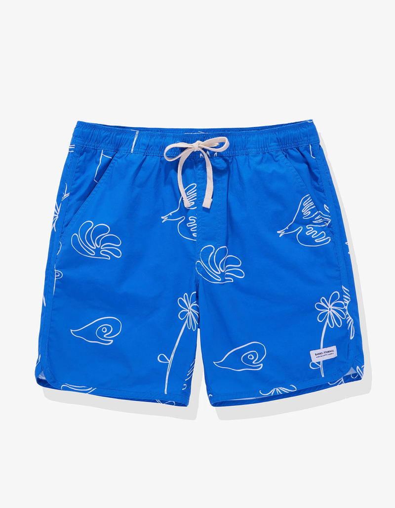 BANKS JOURNAL Haven Mens 17" Volley Shorts image number 0