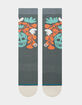 STANCE Skelly Nelly Mens Crew Socks image number 2