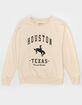 PRETTY VACANT Houston Texas Mens Crewneck Sweatshirt image number 1