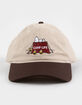 RSQ x Peanuts Camp Life Womens Strapback Dad Hat image number 2