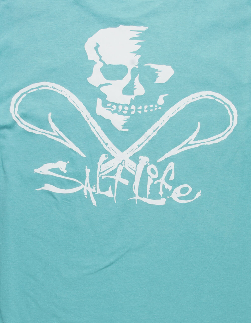 SALT LIFE Skull N Hooks Mens Pocket Tee image number 2