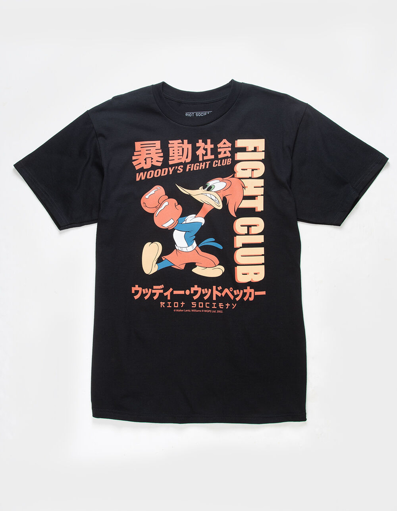 RIOT SOCIETY Woody's Fight Club Mens Tee image number 1