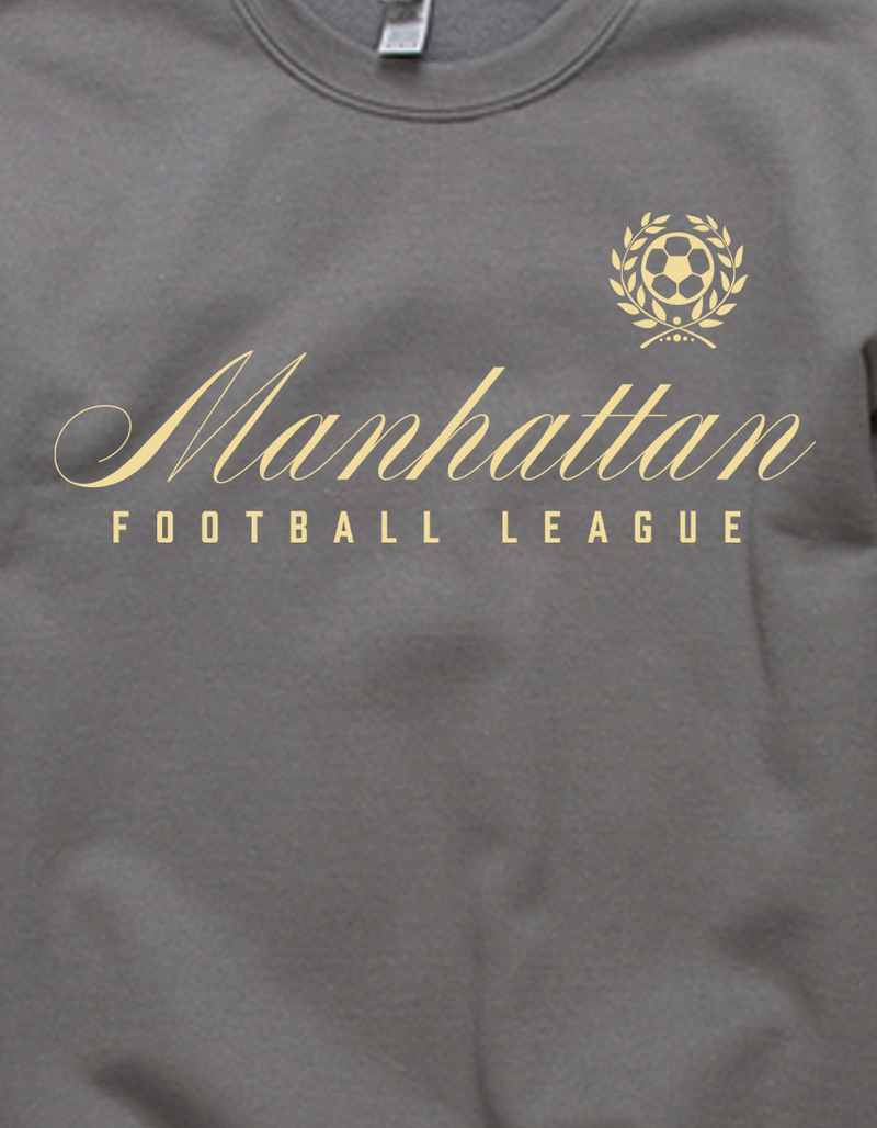 MANHATTAN Football League Unisex Crewneck Sweatshirt image number 1