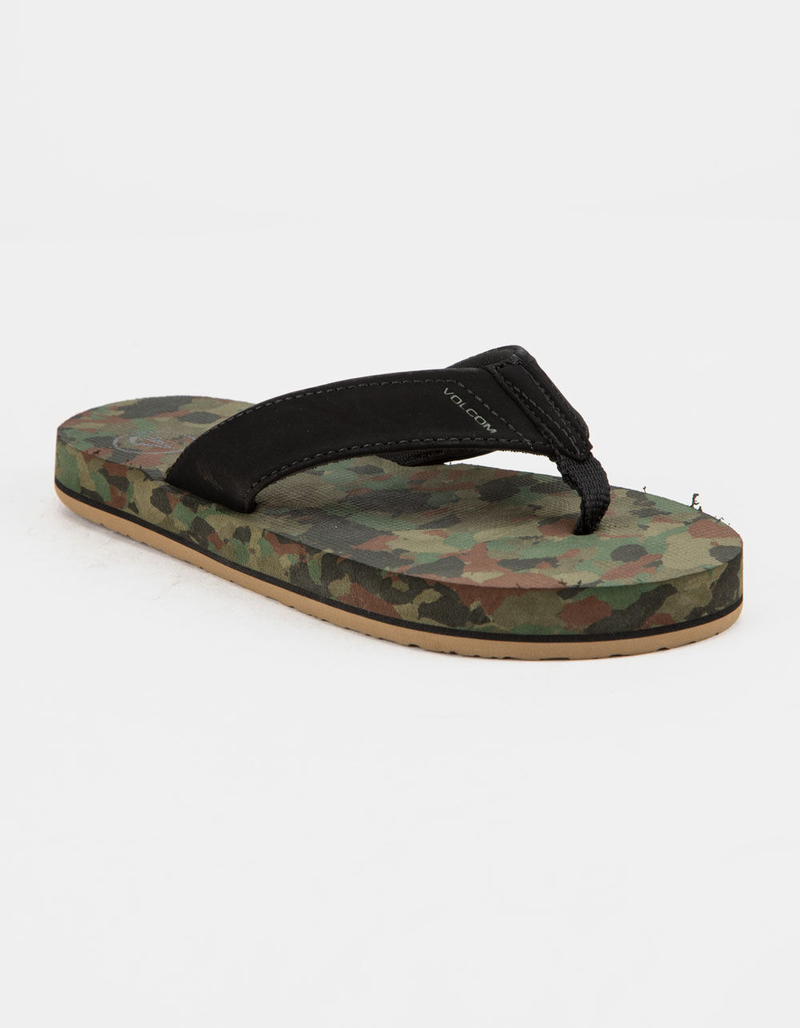 VOLCOM Victor Dark Camo Boys Sandals image number 0