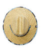HEMLOCK HAT CO. Willy Little Kids Straw Lifeguard Hat image number 3