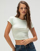 TILLYS Womens Baby Tee image number 1