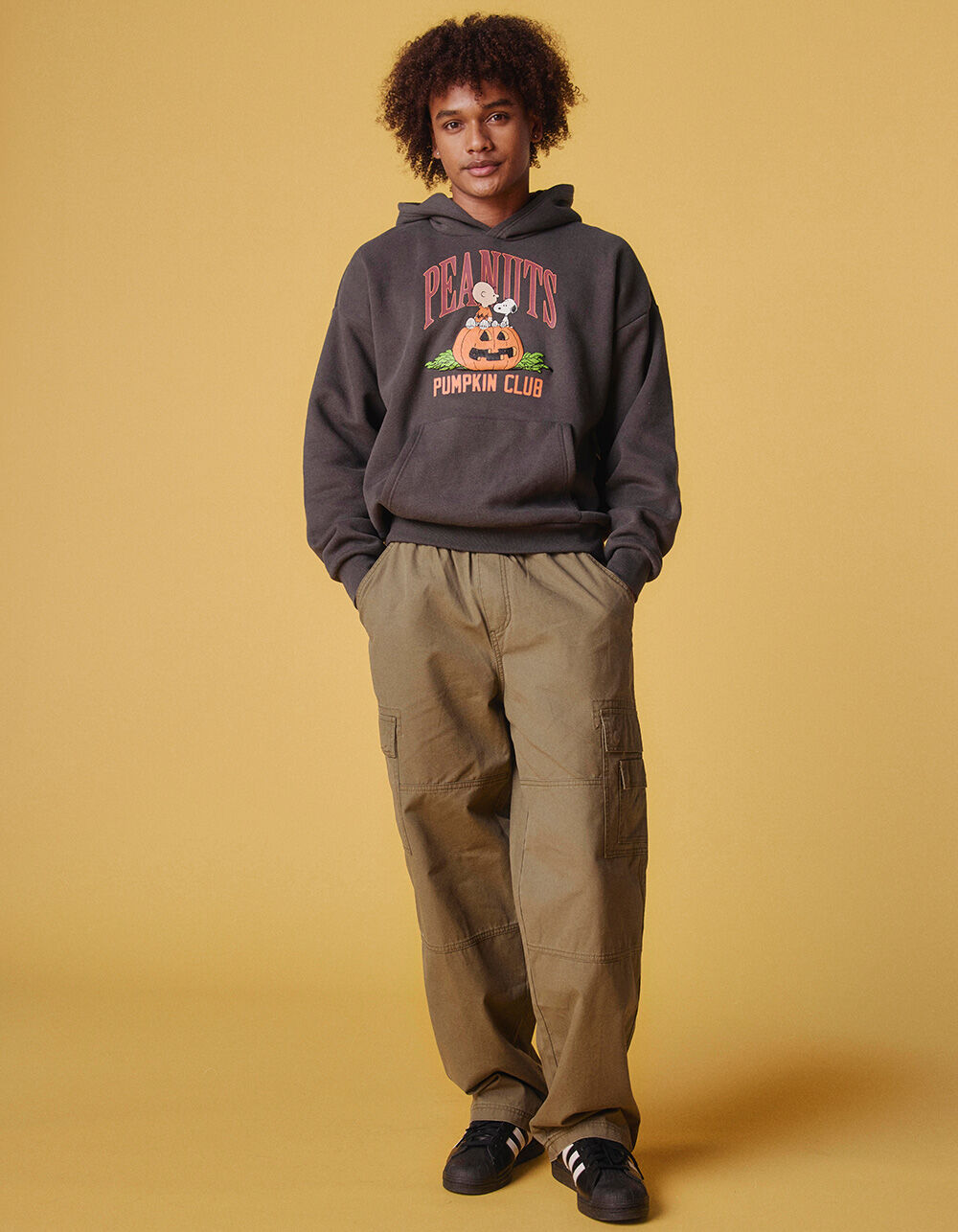 RSQ Mens Baggy Pull On Cargo Pants - OLIVE | Tillys