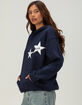AELFRIC EDEN Contrast Star Womens Oversized Hoodie image number 4