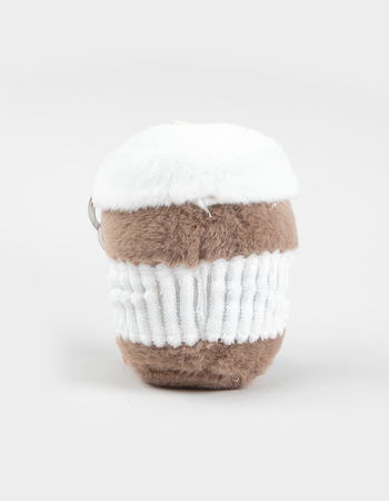 FULL TILT Coffee Cup Plush Bag Charm Alternative Image