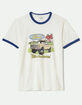 BRIXTON x Ford King Of The Mountains Mens Ringer Tee image number 1