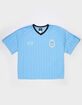 RSQ Mens Argentina Baggy Crop Soccer Jersey image number 4