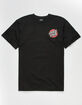 SANTA CRUZ Damaged Dot Mens T-Shirt image number 2