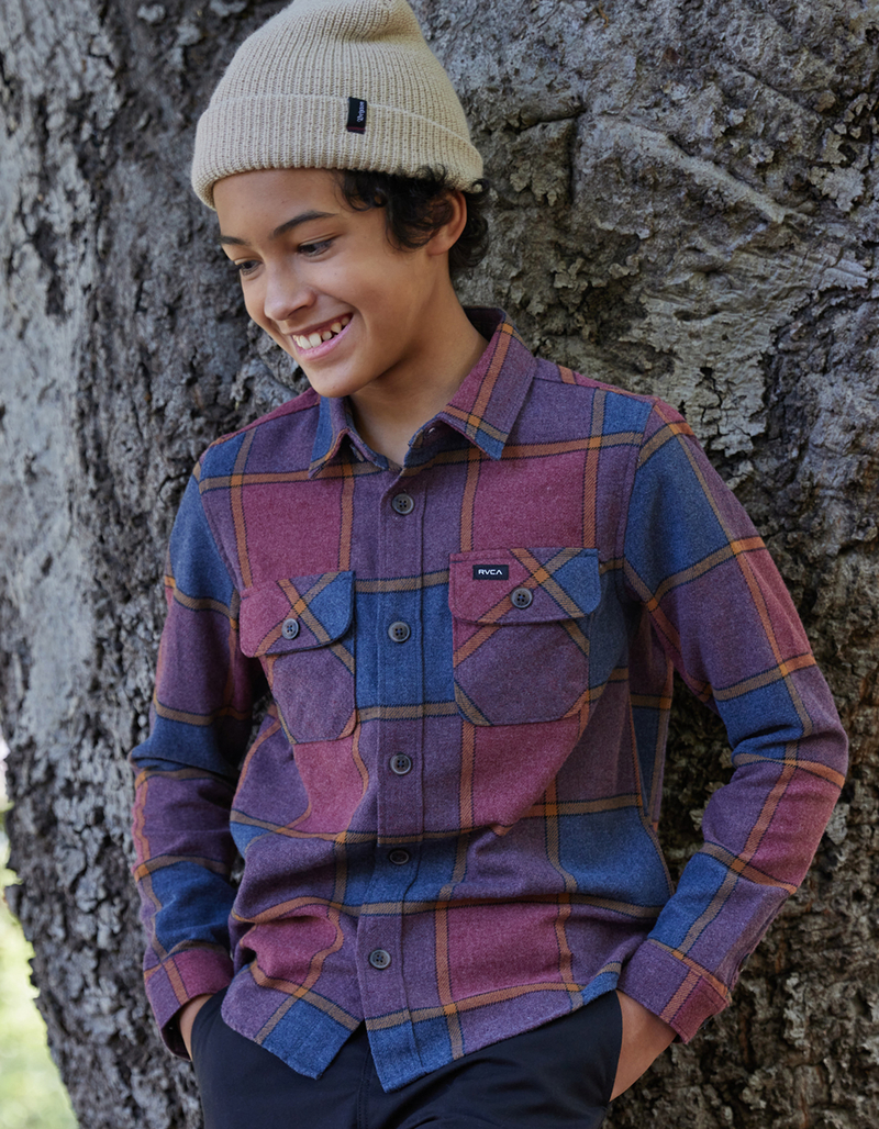 RVCA That'll Work Boys Flannel image number 0
