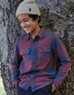 RVCA That'll Work Boys Flannel image number 1