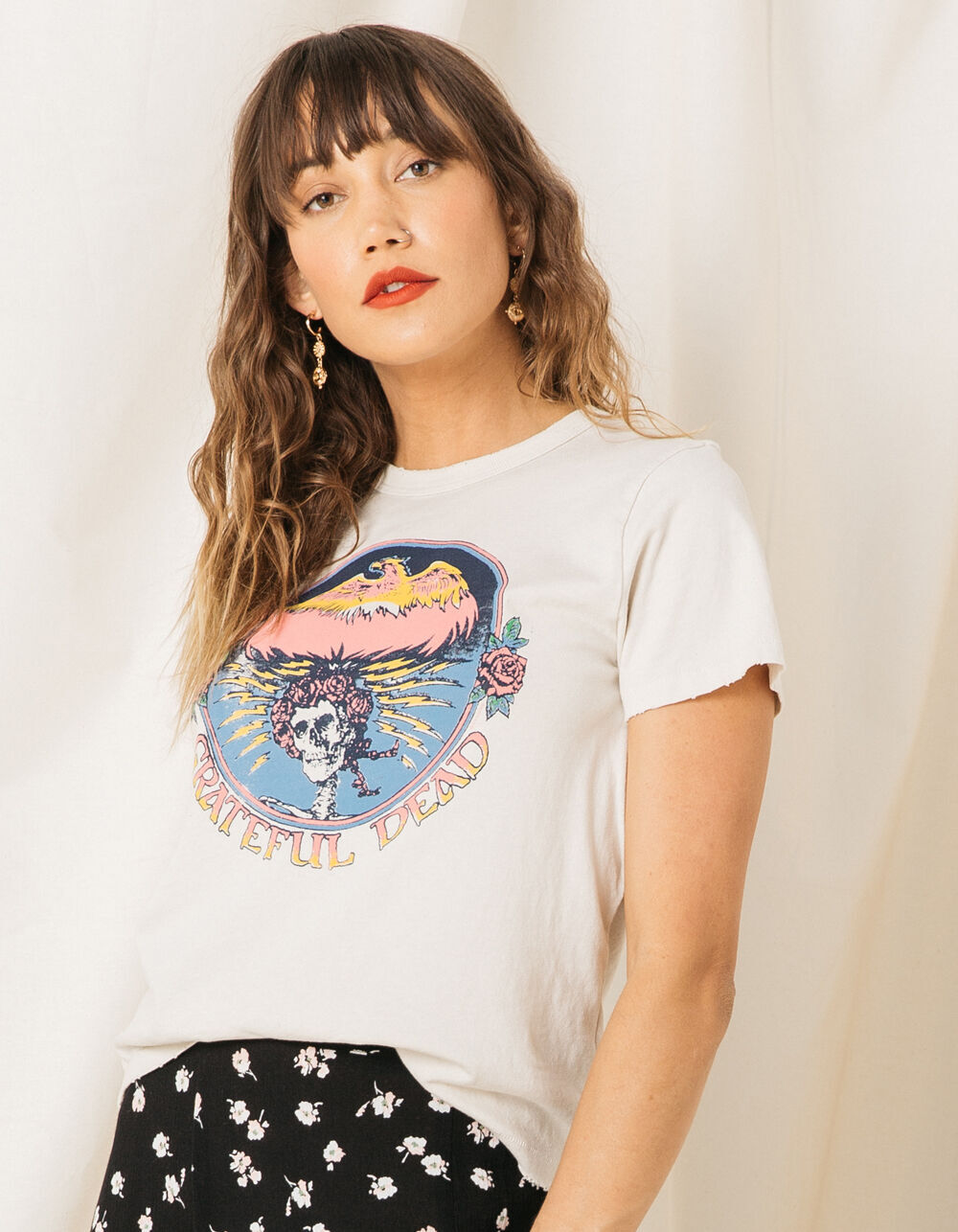 JUNK FOOD Grateful Dead Womens Tee 