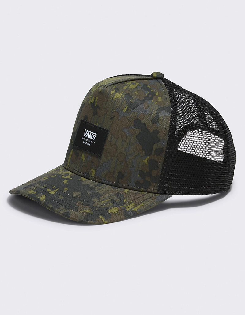 VANS Off The Wall Curved Bill Mens Trucker Hat image number 0