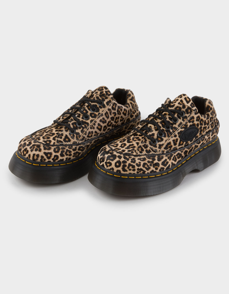 DR. MARTENS Buzz 5-Eye Womens Leopard Shoes image number 0