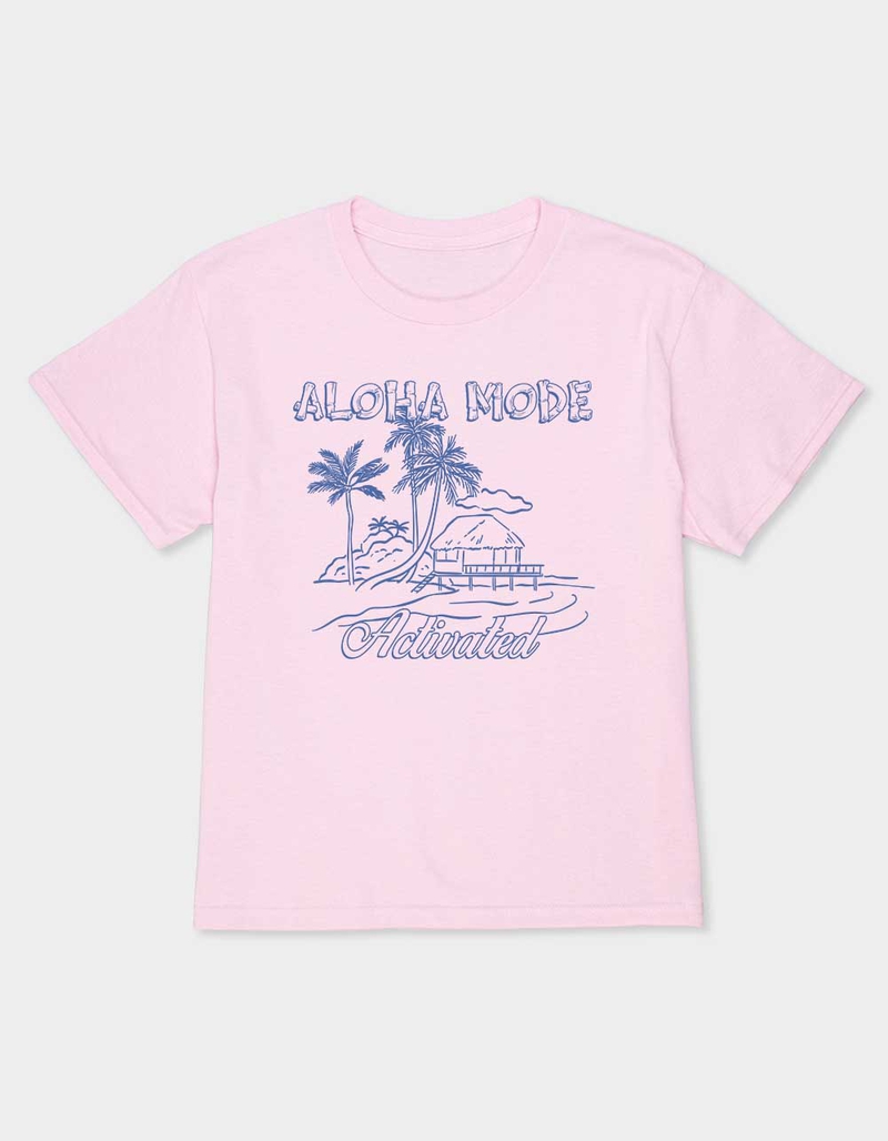 ALOHA Mode Activated Unisex Kids Tee image number 0