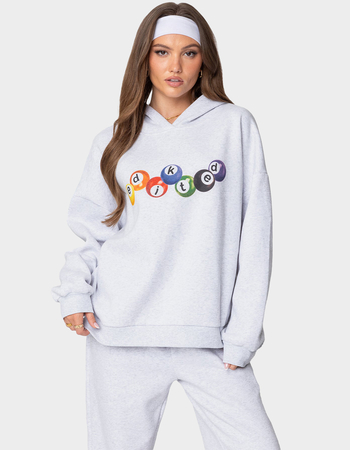 EDIKTED Billiard Oversized Hoodie Primary Image