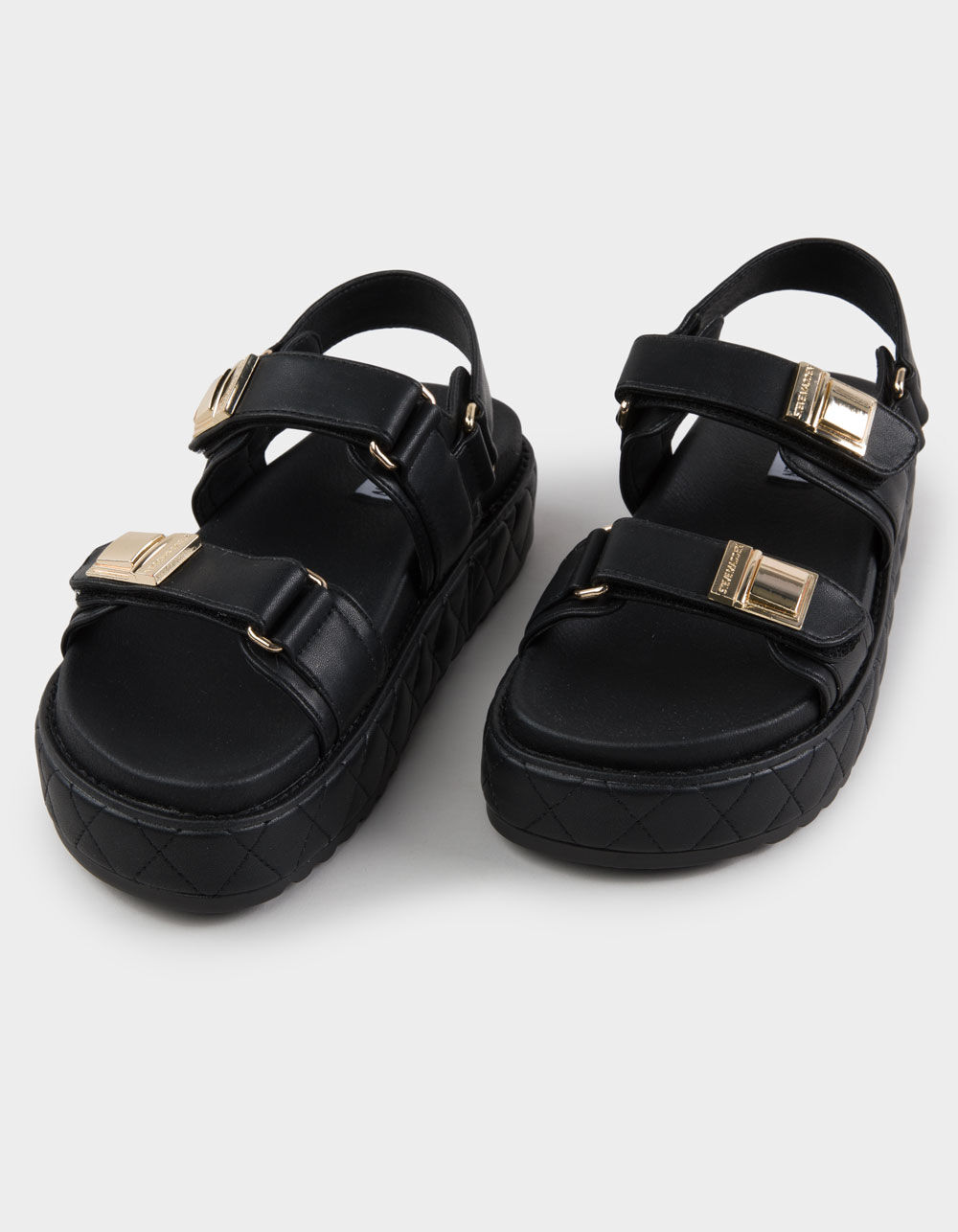 STEVE MADDEN Blaire Womens Platform Sandals - BLACK | Tillys