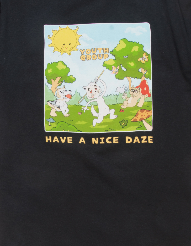 YOUTH GROUP Daze Mens Tee BLACK Tillys