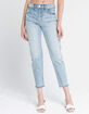DAZE High Rise Straight Leg Womens Jeans image number 2