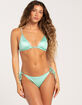 DAMSEL Tie Side Texture Bikini Bottoms image number 1