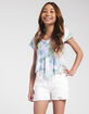 RSQ Girls Vintage High Rise Shorts image number 7