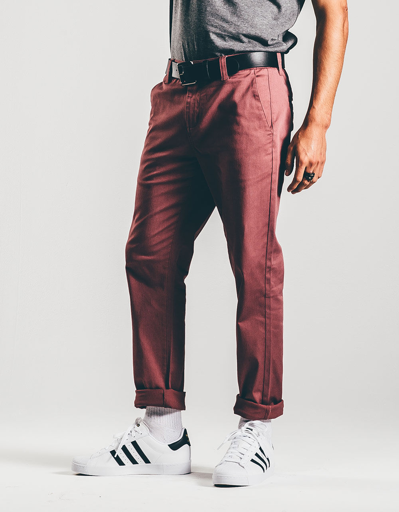 RSQ London Mens Skinny Stretch Chino Pants image number 3