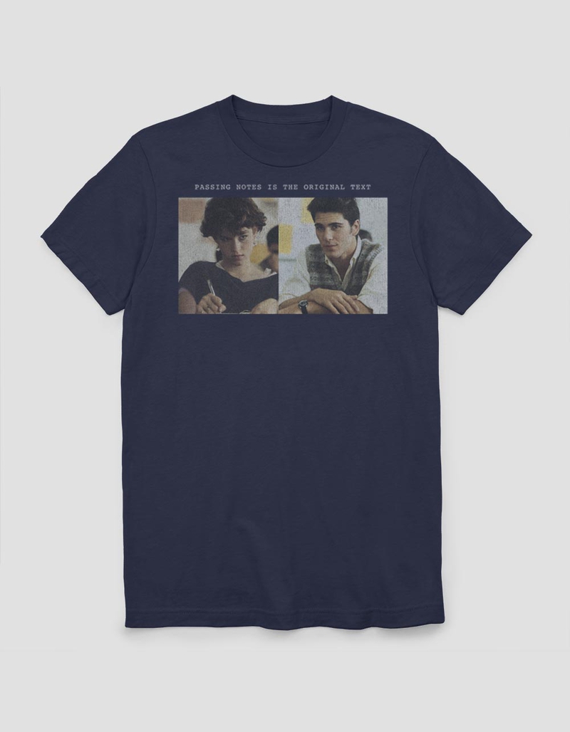 SIXTEEN CANDLES Passing Notes Text Tee image number 0