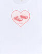 SHELBY COBRA Heart Womens Baby Tee image number 3