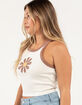 FULL TILT Flower Womens Tank Top image number 6