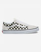 VANS Checkerboard Old Skool White & Black Shoes image number 1
