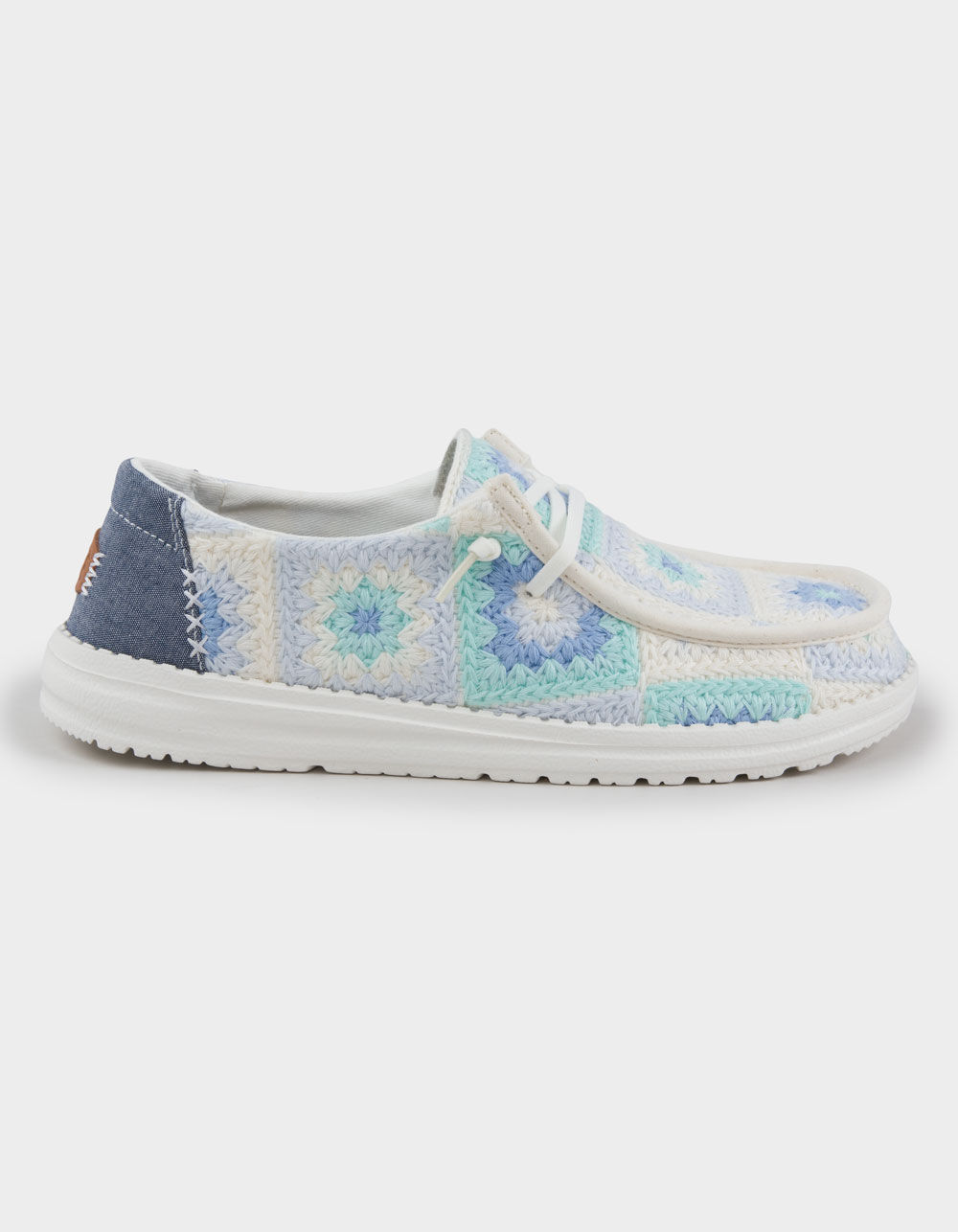 HEY DUDE Wendy Cottage Crochet Womens Shoes - BLUE | Tillys