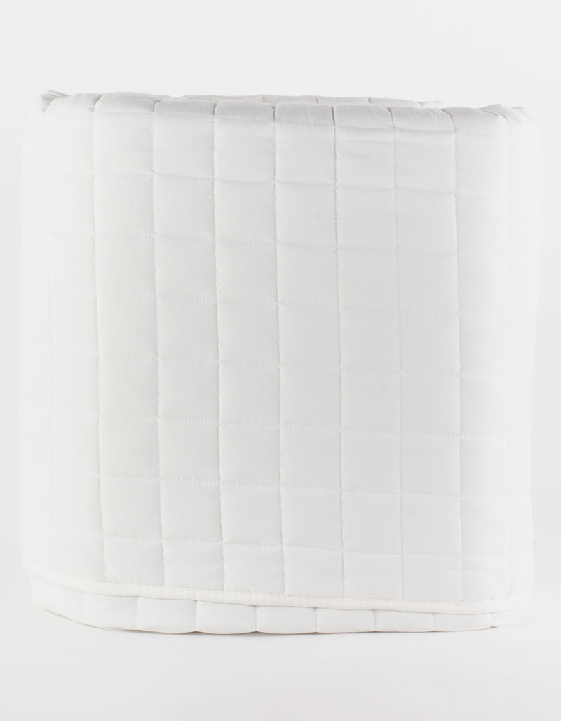 Garment Washed 3pc Full/Queen Reversible Quilt Set image number 1