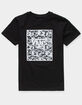 VANS Full Patch Tie-Dye Skull Little Boys T-Shirt (4-7) image number 1