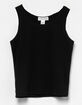 FULL TILT Essentials Girls Rib Tank Top image number 1