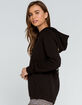 VOLCOM Volcation Womens Washed Black Hoodie image number 3
