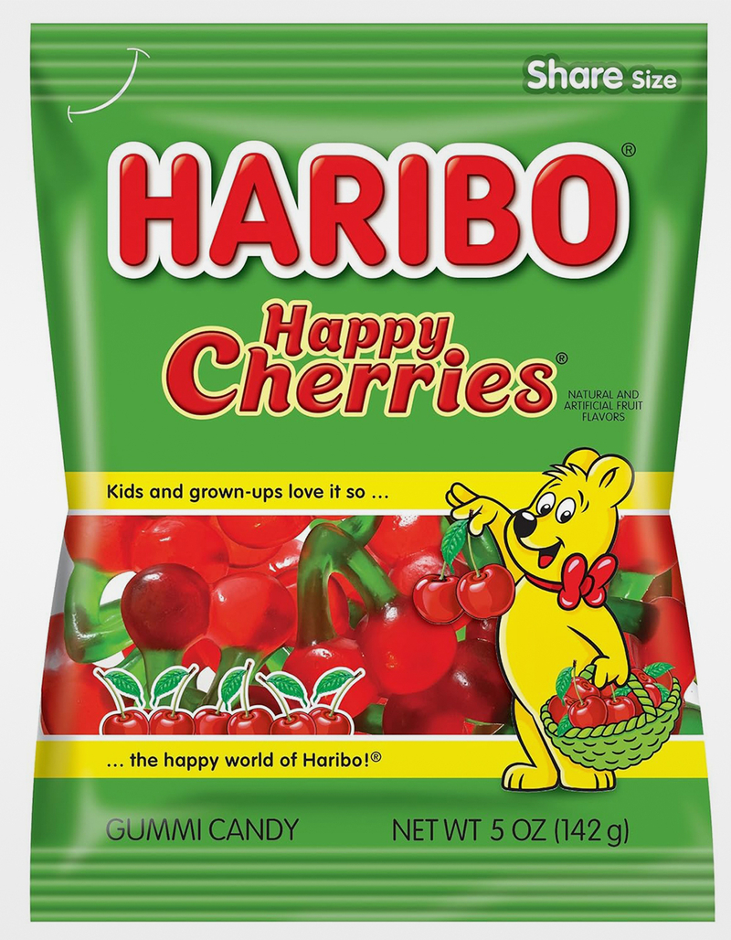 HARIBO Happy Cherries Gummy Candy image number 0