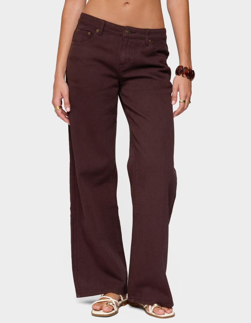 EDIKTED Roman Low Rise Slouchy Jeans image number 0