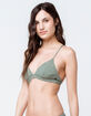 HURLEY Quick Dry Triangle Snap Bikini Top image number 2