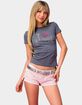 EDIKTED I Love Barbie&trade; Rhinestone Tee image number 2
