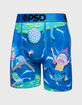 PSD x Rick And Morty Pastel Warp Mens Boxer Briefs image number 2