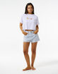 RIP CURL Island Womens Crop Tee image number 4