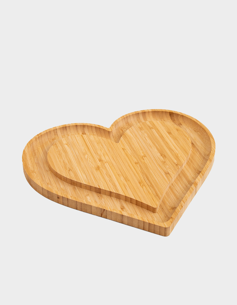 NATURAL LIFE Bamboo Serving Board Heart image number 0